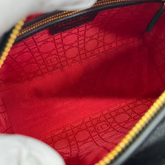 Christian Dior Lambskin Cannage Medium Lady Dior Black Christian Dior Lambskin Cannage Medium Lady Dior Black