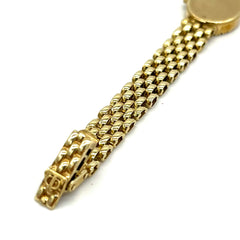 14K Yellow Gold Baume & Mercier 14K Yellow Gold Watch With Diamond Bezel 14K Yellow Gold Baume & Mercier 14K Yellow Gold Watch With Diamond Bezel
