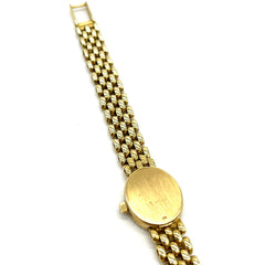 14K Yellow Gold Baume & Mercier 14K Yellow Gold Watch With Diamond Bezel 14K Yellow Gold Baume & Mercier 14K Yellow Gold Watch With Diamond Bezel