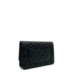 Chanel Caviar Quilted Wallet on Chain WOC Black Chanel Caviar Quilted Wallet on Chain WOC Black