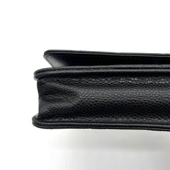 Chanel Caviar Quilted Wallet on Chain WOC Black Chanel Caviar Quilted Wallet on Chain WOC Black