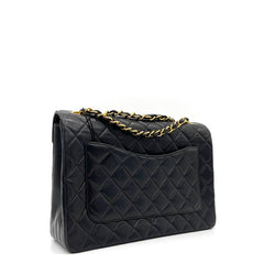 Chanel Black Quilted Lambskin Paris Limited Flap Medium 2015-2016 Chanel Black Quilted Lambskin Paris Limited Flap Medium 2015-2016