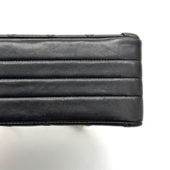 Chanel Black Quilted Lambskin Paris Limited Flap Medium 2015-2016 Chanel Black Quilted Lambskin Paris Limited Flap Medium 2015-2016