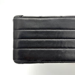 Chanel Black Quilted Lambskin Paris Limited Flap Medium 2015-2016 Chanel Black Quilted Lambskin Paris Limited Flap Medium 2015-2016