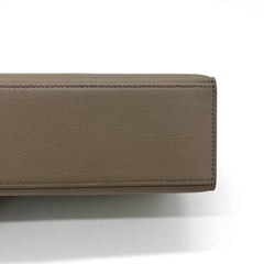 Hermes Swift Kelly Pochette Clutch Etoupe Hermes Swift Kelly Pochette Clutch Etoupe