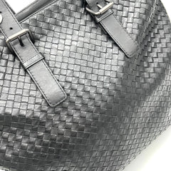 Bottega Veneta Nappa Intrecciato Belted Tote Bottega Veneta Nappa Intrecciato Belted Tote
