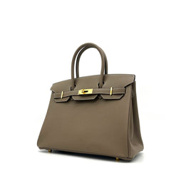 Hermes Epsom Birkin 30 Etoupe Hermes Epsom Birkin 30 Etoupe