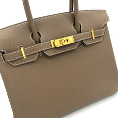 Hermes Epsom Birkin 30 Etoupe Hermes Epsom Birkin 30 Etoupe