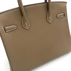 Hermes Epsom Birkin 30 Etoupe Hermes Epsom Birkin 30 Etoupe