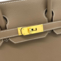 Hermes Epsom Birkin 30 Etoupe Hermes Epsom Birkin 30 Etoupe