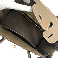 Hermes Epsom Birkin 30 Etoupe Hermes Epsom Birkin 30 Etoupe