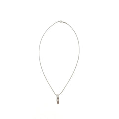 Tiffany & Co Vintage 18K Diamond Atlas Bar Pendant Necklace Tiffany & Co Vintage 18K Diamond Atlas Bar Pendant Necklace