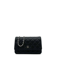 Chanel Caviar Quilted Wallet on Chain WOC Black 2020 Chanel Caviar Quilted Wallet on Chain WOC Black 2020