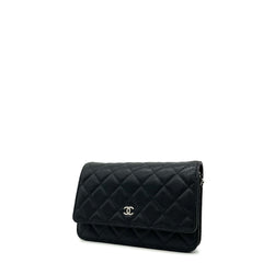 Chanel Caviar Quilted Wallet on Chain WOC Black 2020 Chanel Caviar Quilted Wallet on Chain WOC Black 2020