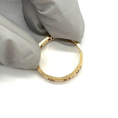Tiffany & Co. Tiffany Atlas Pierced Diamond Ring 18K Yellow Gold Ring Tiffany & Co. Tiffany Atlas Pierced Diamond Ring 18K Yellow Gold Ring
