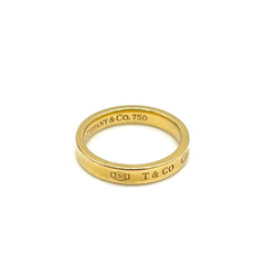 Tiffany & Co. Concave Band 1837 Collection 18k Yellow Gold Ring Tiffany & Co. Concave Band 1837 Collection 18k Yellow Gold Ring