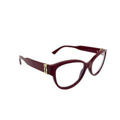 CARTIER Cat Eyeglasses CT04500 Burgundy CARTIER Cat Eyeglasses CT04500 Burgundy
