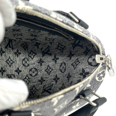 Louis Vuitton Denim Monogram Jacquard Speedy Bandouliere 25 Black Louis Vuitton Denim Monogram Jacquard Speedy Bandouliere 25 Black