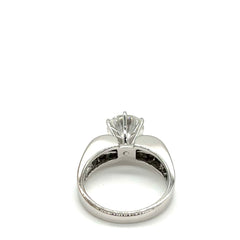 18K White Gold with 1.87 Carat Natural Diamond Ring 18K White Gold with 1.87 Carat Natural Diamond Ring