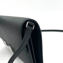 HERMES Epsom Constance Wallet To Go Black HERMES Epsom Constance Wallet To Go Black