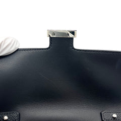 HERMES Epsom Constance Wallet To Go Black HERMES Epsom Constance Wallet To Go Black