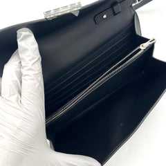 HERMES Epsom Constance Wallet To Go Black HERMES Epsom Constance Wallet To Go Black