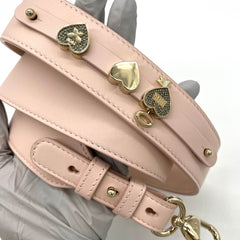 CHRISTIAN DIOR Lambskin Cannage Small My ABCDior Lady Dior Rose Poudre CHRISTIAN DIOR Lambskin Cannage Small My ABCDior Lady Dior Rose Poudre