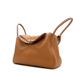 HERMES Taurillon Clemence Lindy 34 Gold HERMES Taurillon Clemence Lindy 34 Gold