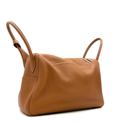 HERMES Taurillon Clemence Lindy 34 Gold HERMES Taurillon Clemence Lindy 34 Gold