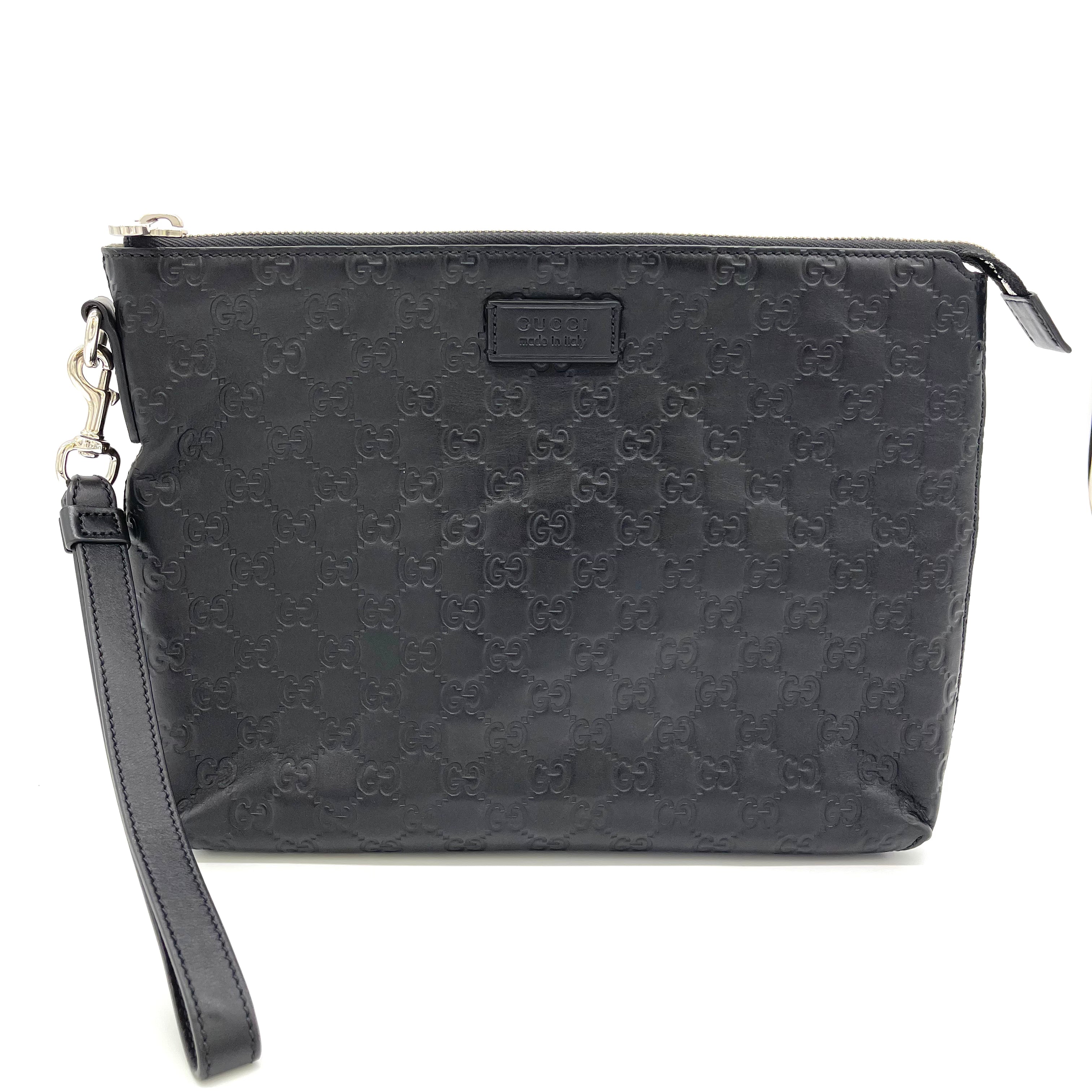 Gucci guccissima clutch sale