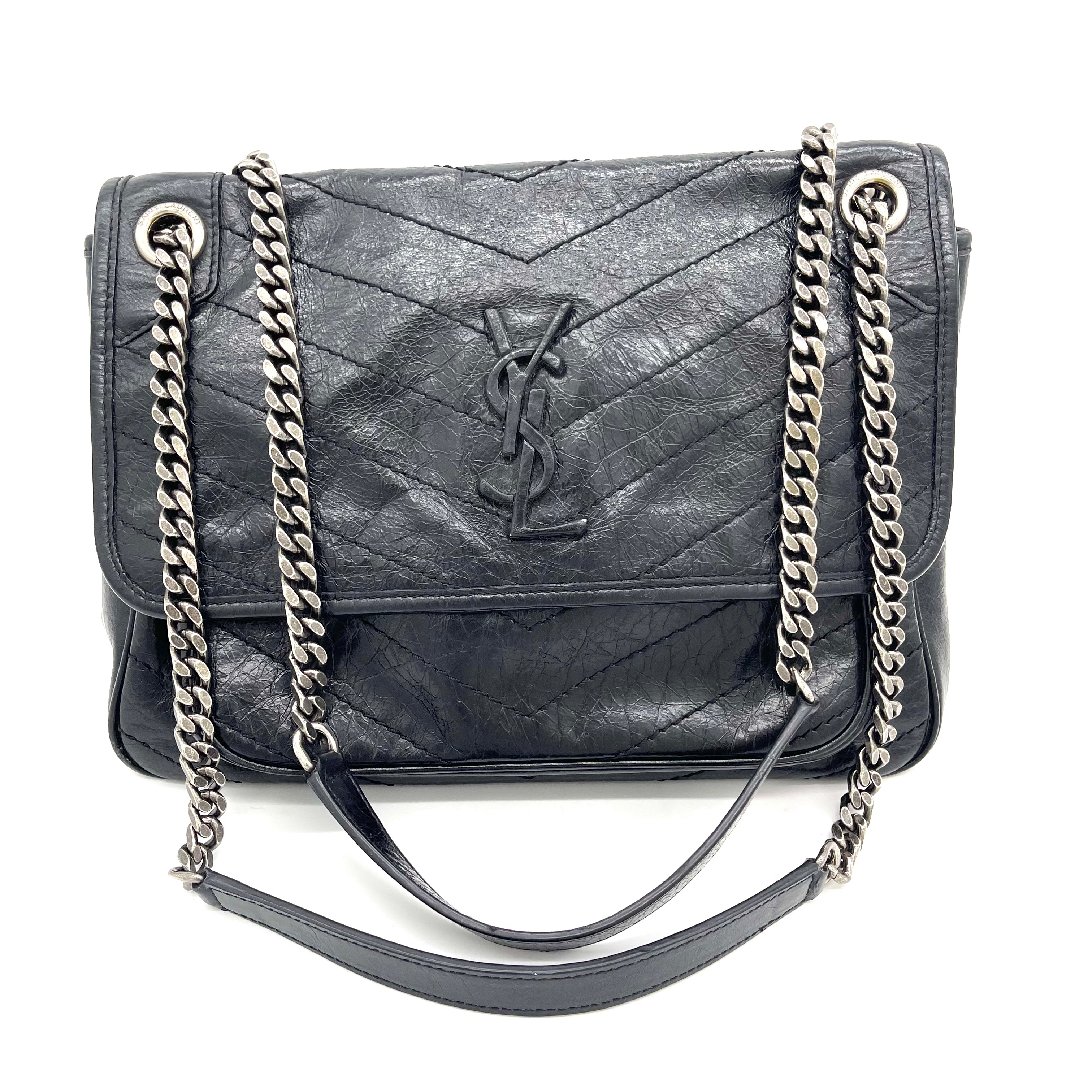 YSL chain purse with authenticity card