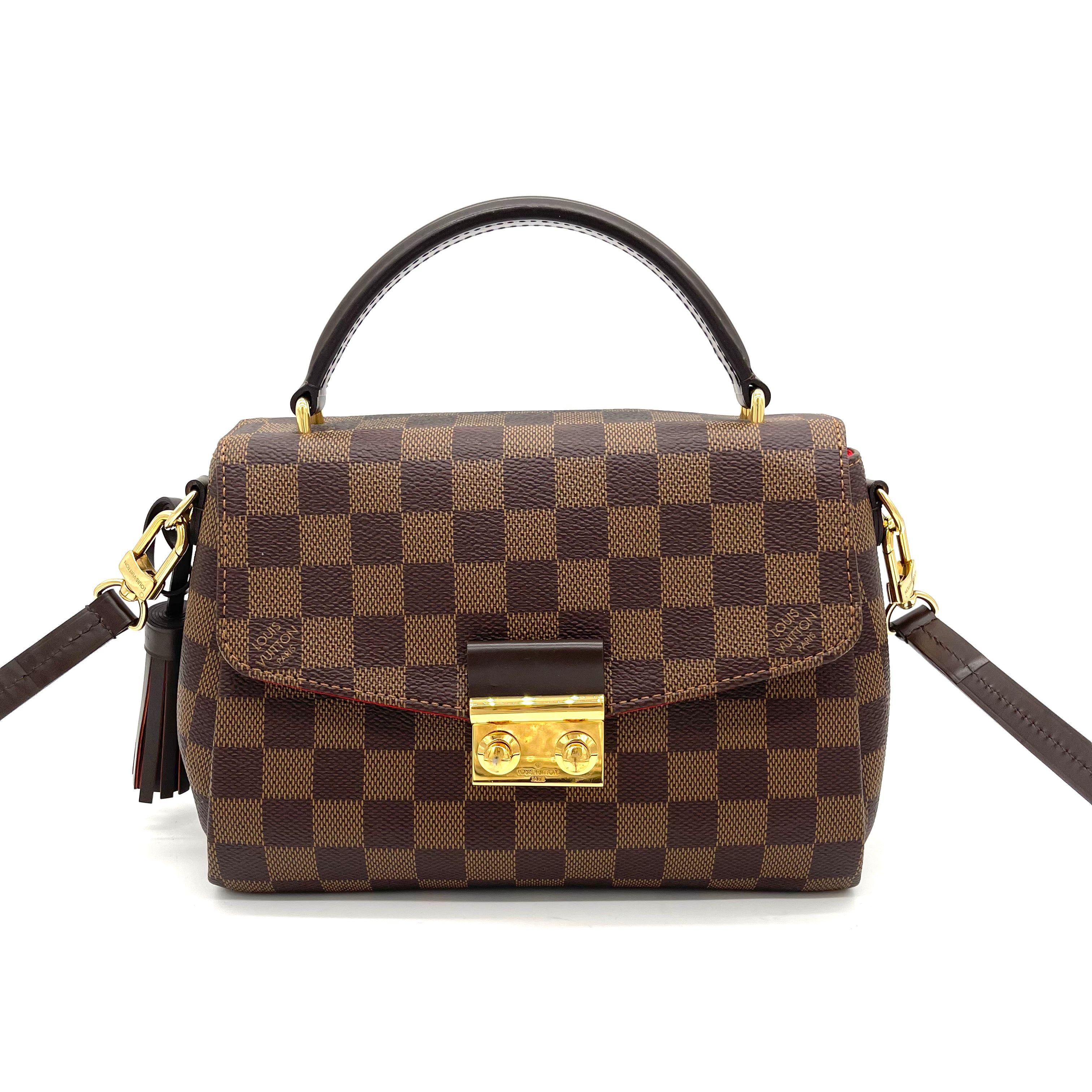 Louis Vuitton Croisette Damier Ebene Shoulder Crossbody handbag