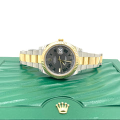 Rolex 116333 Wimbledon Datejust II Rolesor Slate Roman Rolex 116333 Wimbledon Datejust II Rolesor Slate Roman