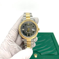 Rolex 116333 Wimbledon Datejust II Rolesor Slate Roman Rolex 116333 Wimbledon Datejust II Rolesor Slate Roman