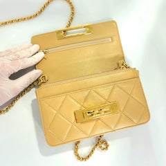 Chanel Golden Class Flap Bag Quilted Lambskin Medium Chanel Golden Class Flap Bag Quilted Lambskin Medium