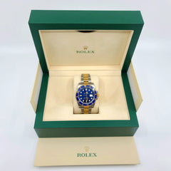 롤렉스 Oyster Perpetual Submariner Date 18K 옐로우 골드 & 스테인리스 스틸 남성용 시계, 중고- 116613LB 롤렉스 롤렉스 Oyster Perpetual Submariner Date 18K 옐로우 골드 & 스테인리스 스틸 남성용 시계, 중고- 116613LB 롤렉스