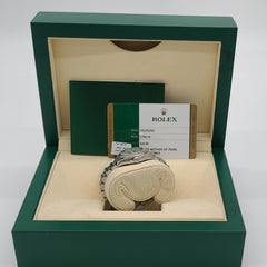 Rolex 179174 White Mother of  Pear 10 point Diamonds Rolex 179174 White Mother of  Pear 10 point Diamonds
