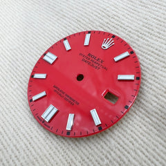 Rolex Oyster Perpetual Date Just Red Dial With Date 36mm