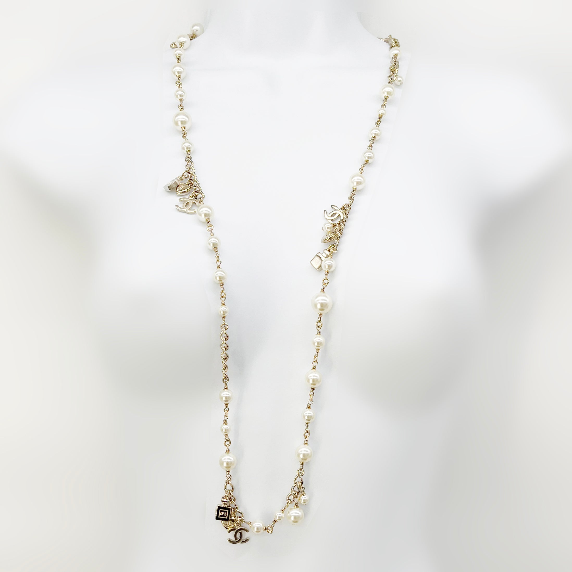 Long strand chanel necklace Clearance