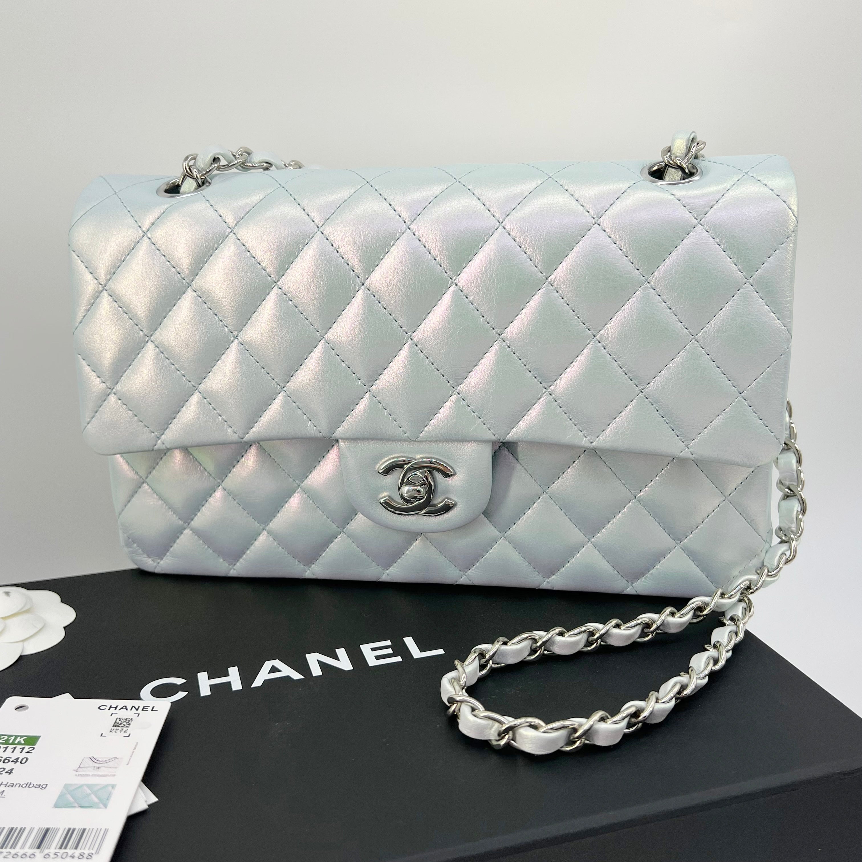Chanel iridescent flap bag Clearance