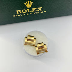 정품 새 롤렉스 18K 옐로우 골드 13mm 레이디 데이트저스트 팔찌 밴드 링크 보장 정품 새 롤렉스 18K 옐로우 골드 13mm 레이디 데이트저스트 팔찌 밴드 링크 보장