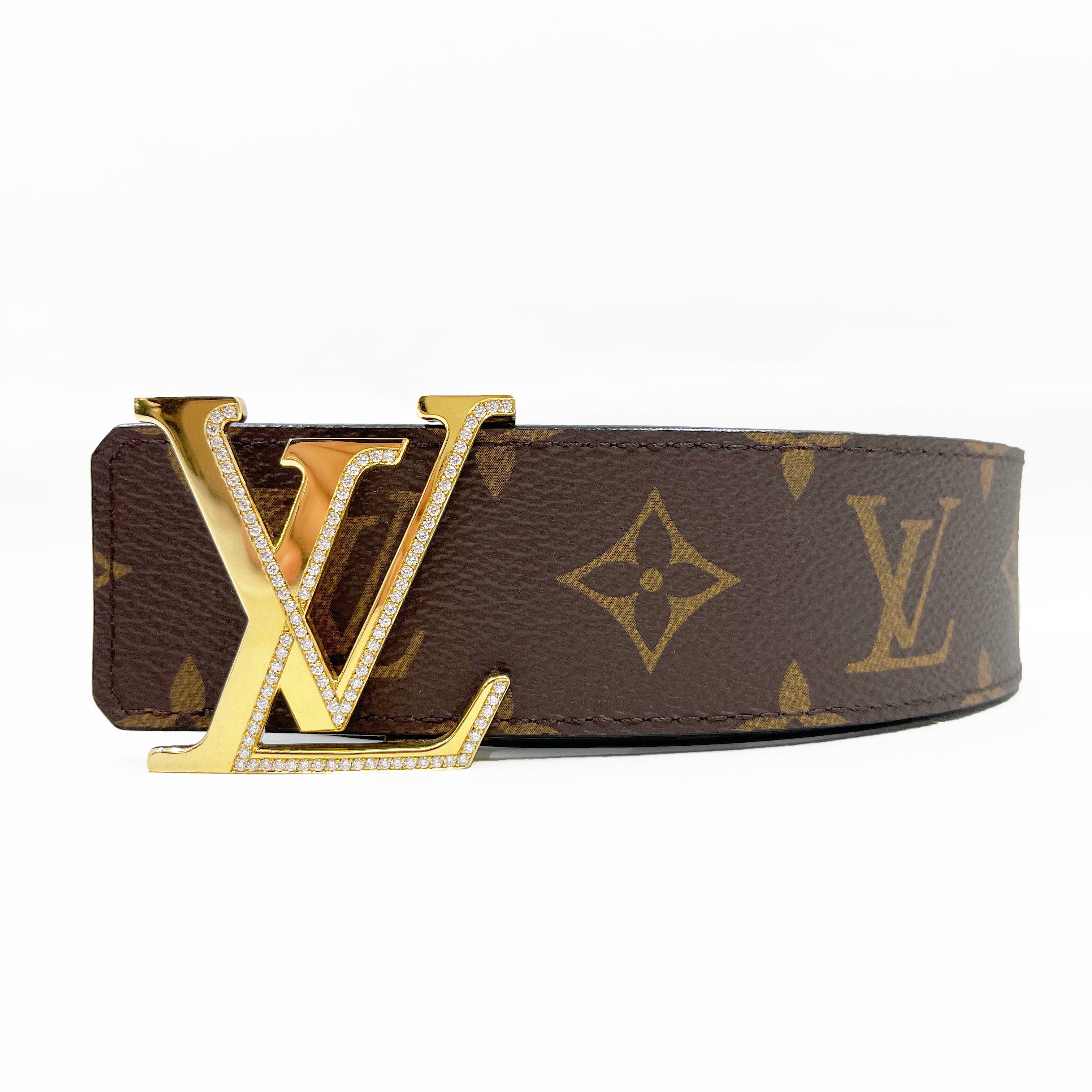 Diamond Louis Vuitton Belt Buc: buy online in NYC. Best price