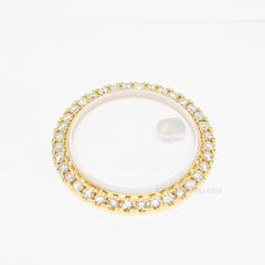 롤렉스 18k 옐로우 골드 및 다이아몬드 베젤 롤렉스 18k 옐로우 골드 및 다이아몬드 베젤