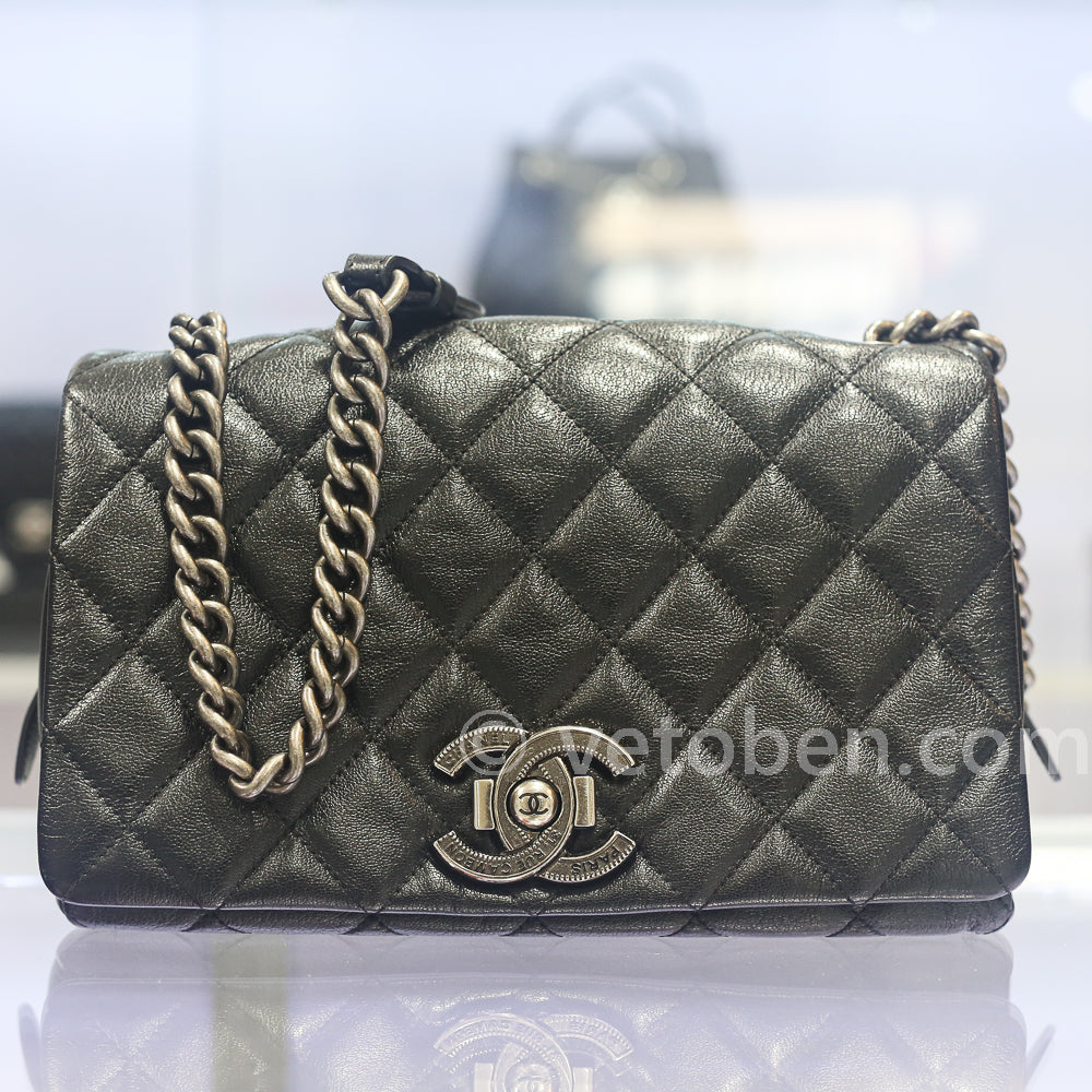 Chanel metallic goatskin Clearance