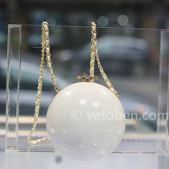 샤넬 CC 마크 볼 라인스톤/플라스틱 숄더백 샤넬 CC 마크 볼 라인스톤/플라스틱 숄더백