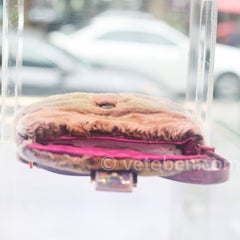 FENDI Vintage Baguette bag in chinchilla