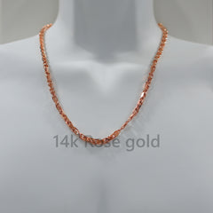 14K Rose Gold