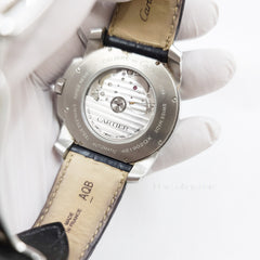 까르띠에 칼리버 스테인레스 스틸 블랙 다이얼 오토매틱 남성용 시계 W7100037 까르띠에 칼리버 스테인레스 스틸 블랙 다이얼 오토매틱 남성용 시계 W7100037