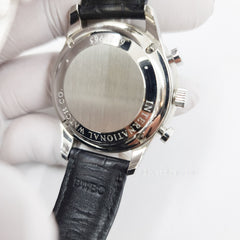 IWC 포르투기저 크로노 오토매틱 스테인레스 스틸 남성용 시계 IW371445 IWC 포르투기저 크로노 오토매틱 스테인레스 스틸 남성용 시계 IW371445