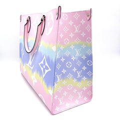 Brand New  LOUIS VUITTON Monogram Escale Onthego GM Pastel Brand New  LOUIS VUITTON Monogram Escale Onthego GM Pastel
